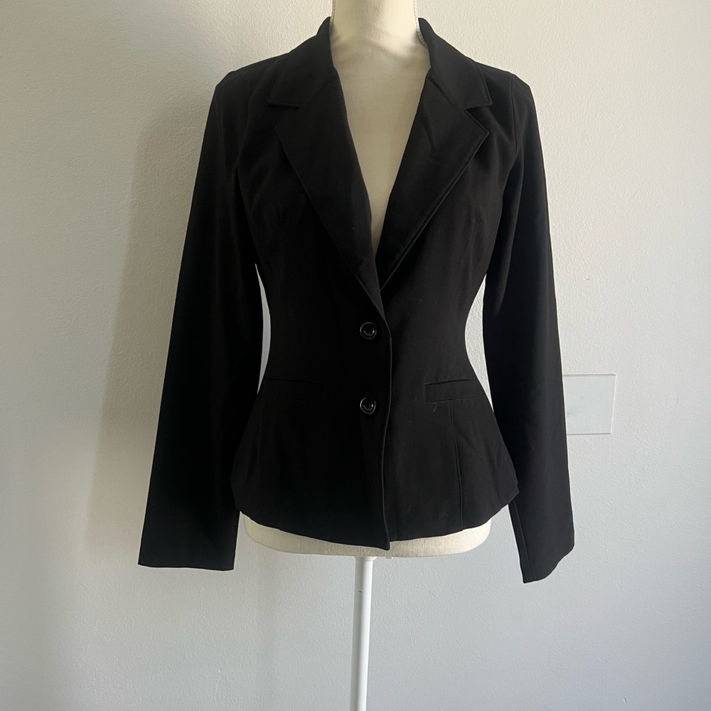 Elegant Black Women's Suit Jacket